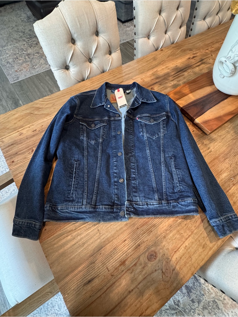 Levi's Navy Blue Denim Jacket